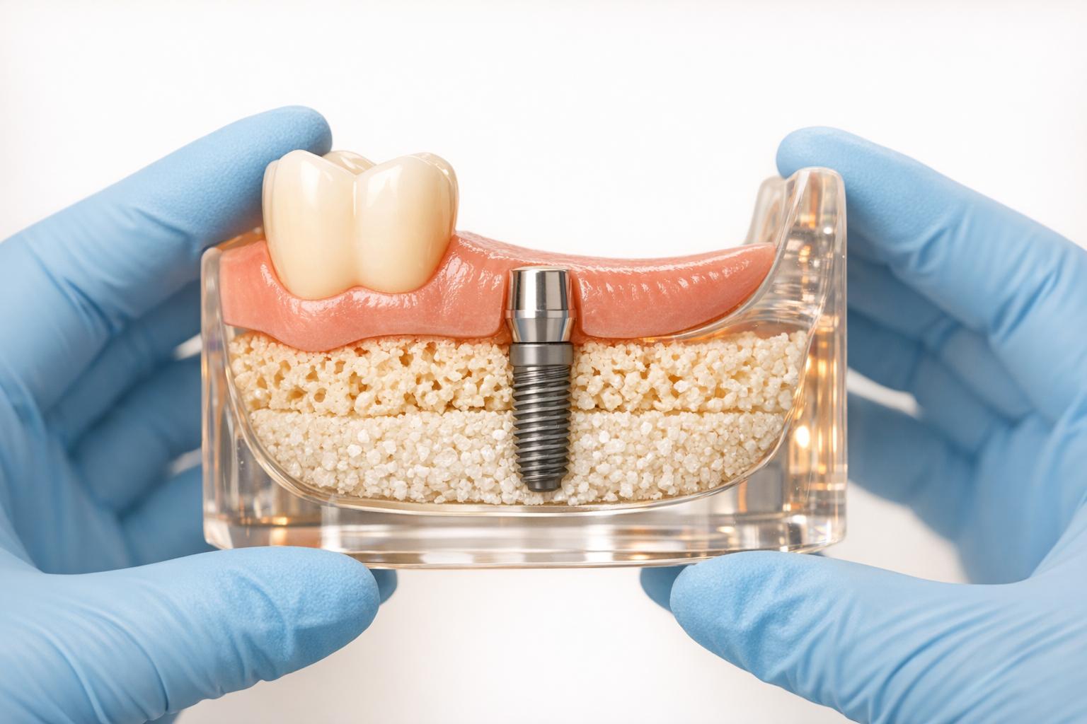 Implantat mit Knochenaufbau: wann nötig, Kosten, Risiken